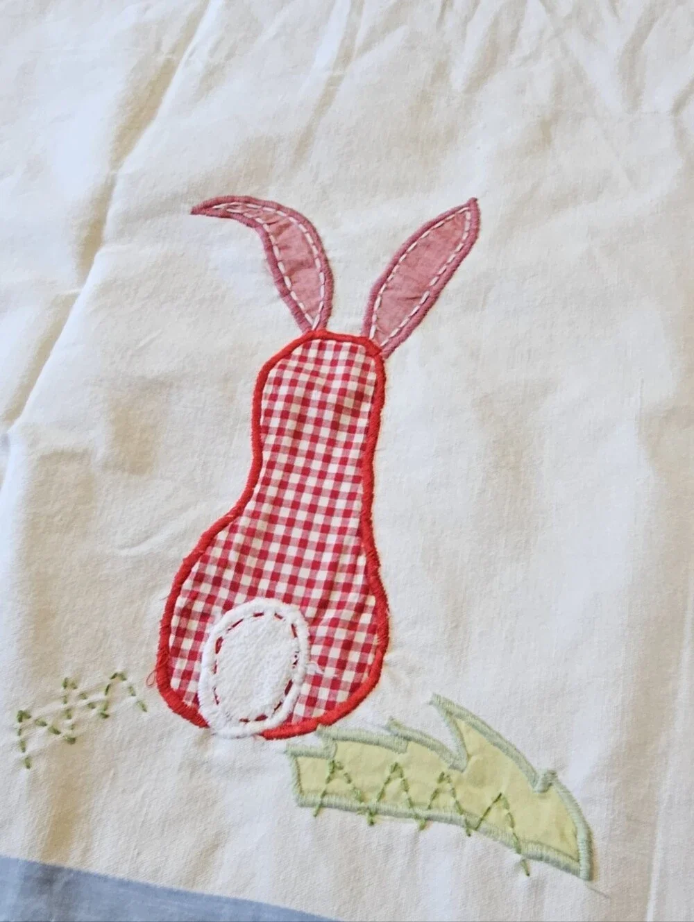 Pottery Barn Kids Bunny 4 Valances Neutral